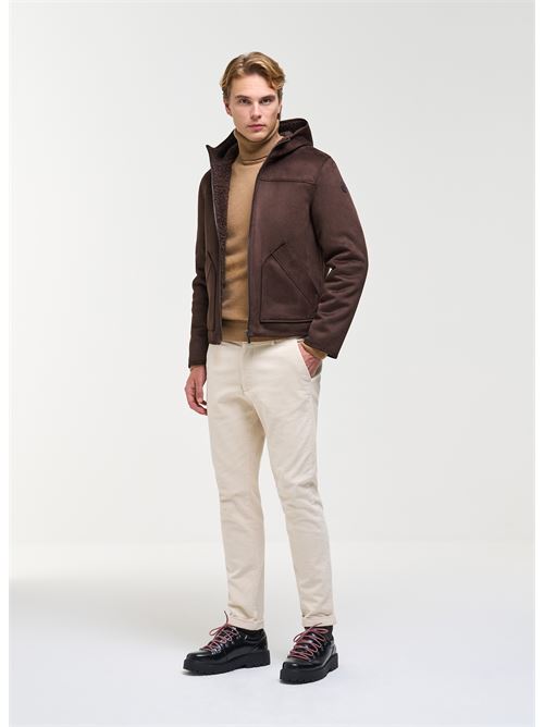 hooded jkt in soft synthetic sheepskin COLMAR ORIGINAL | 11000008 1JU790